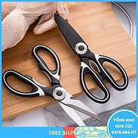 Kéo Cắt Gà, Cắt Vịt Cắt Thực Phẩm Nhà Bếp Inox Đa Năng Cao Cấp Nhật Bản - Vận Chuyển Miễn Phí Toàn Quốc