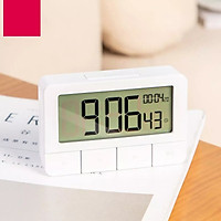 Bộ hẹn giờ đa chức năng nấu chín thức ăn Xiaomi, Bộ hẹn giờ bếp kỹ thuật số, Số lớn, Có hỗ trợ từ tính, Đồng hồ báo thức 12/24 giờ Đồng hồ báo thức đếm ngược, Nấu ăn, Học tập, Thể thao, Thi đấu, Văn phòng, Trường học