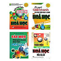 Combo Ôn Tập Toàn Diện Và Giải Nhanh Các Bài Hay Khó Trong Hóa Học Luyện Thi THPT (Bộ 4 Cuốn)