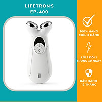Máy Nâng Cơ Và Cải Thiện Sắc Tố Da Lifetrons EP-400 Chính Hãng Bảo Hành 1 Đổi 1 Trong 12 Tháng giảm nếp nhăn, chống lão hóa, sản sinh collagen tự nhiên - Máy Massage Cầm Tay Sóng Siêu Âm