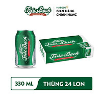 Bia Trúc Bạch - Thùng 24 lon 330ml