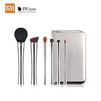 Bộ Cọ Trang Điểm DUcare 6 cái / lốc Phấn Nền Phấn Mắt Trang Điểm Cọ Trang Điểm Lông Pony Lông Mềm Tổng Hợp
