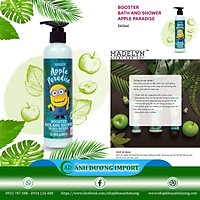 Sữa Tắm Dưỡng Da Hương Táo Xanh ( MADELYN MINIONS BOOSTER BATH AND SHOWER APPLE PARADISE) 240ml
