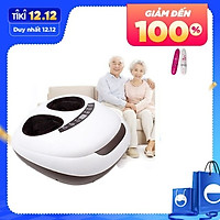 Máy Massage Chân (Lòng bàn chân, Chân, Ngón chân) | Liệu pháp mát xa từ áp suất không khí và con lăn nhiệt, Massage theo phương pháp Shiatsu Nhật Bản - Hàng nhập khẩu - Tặng kèm Máy massage cầm tay mini - Giao màu ngẫu nhiên