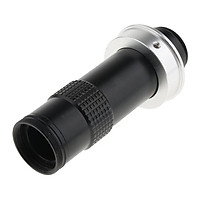 100x Optical Microscope Digital Camera Lens CS C-Mount Interface -Black