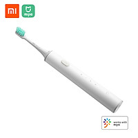 Bàn chải đánh răng điện Xiaomi Mijia Sonic T500 USB Sạc không dây dành cho người lớn Bàn chải đánh răng thông minh siêu âm Mi Home APP thông minh