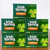 SET 5 BÁNH XÀ BÔNG CỤC IRISH SPRING ORIGINAL USA HƯƠNG DỊU NHẸ