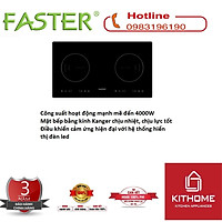Bếp Điện Từ Đôi Faster FS 288I - Hàng Chính Hãng