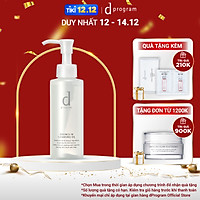 DẦU TẨY TRANG D PROGRAM DƯỠNG DA 120ML