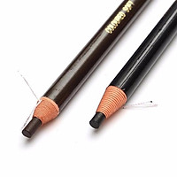 Combo 2 cây chì xé kẻ mày nâu+ đen Coloured soft cosmetic art
