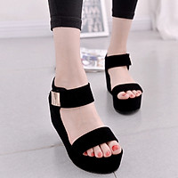 Giày sandal nữ đế dày thời trang Hàn