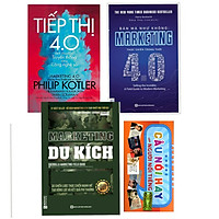 Combo Marketing Du Kích + Marketing 4.0 + Tiếp thị 4.0 - Dịch Chuyển Từ Truyền Thống Sang Công Nghệ Số Tặng Kèm Những Câu Danh Ngôn của Người Nổi Tiếng