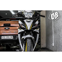 Tem trùm xe dành cho Exciter 135 Yellow
