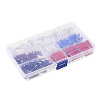 200pcs Assorted Box Continental Fuses Fast-Acting Torpedo Fuse Bullet Classic Car 5A 8A 10A 16A 25A German/European