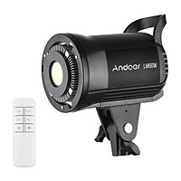 Andoer LM60W Portable LED Photography Fill Light 60W Studio Video Light 5500K Dimmable Bowens Mount Continuous Light