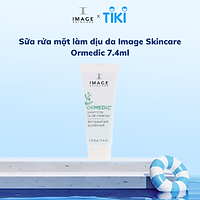 Sữa rửa mặt làm dịu da Image Skincare Ormedic Balancing Facial Cleanser Mini 7.4ml