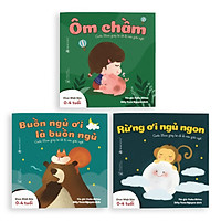 Sách Ehon - Combo 3 cuốn Buồn ngủ ơi là buồn ngủ - Dành cho trẻ từ 0 - 4 tuổi