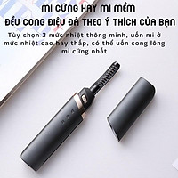 Máy Uốn Lông Mi, Có Tích Điện Cắm Sạc-3 Chế Độ