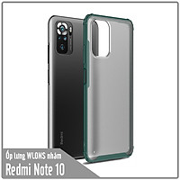 Ốp lưng chống sốc cho Xiaomi Redmi Note 10 nhám viền màu