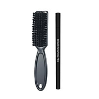 2pcs Beard Pencil Filler Kit Beard Pen And Beard Brush Moustache Filling Pen Waterproof Men Beard Makeup