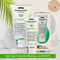 Sữa rửa mặt, giảm nhờn, ngừa mụn TEEN DERM GEL ISIS PHARMA