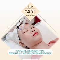 Iseul Spa - Voucher Tái Sinh Da Kim Cương Đa Tầng ( Combo 2 lần )