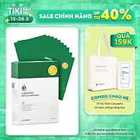 Hộp 10 miếng mặt nạ giảm mụn mờ thâm Caryophy Portulaca Mask Sheet 3IN1 22g x 10