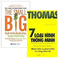 Combo The Small Big – Tuyệt Chiêu Thuyết Phục, Hạ Gục Khách Hàng + 7 Loại Hình Thông Minh (Bộ 2 Cuốn)