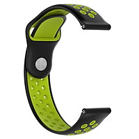 Dây Đeo Thay Thế Cho Đồng Hồ Thông Minh Smart Watch Size 20mm Xiaomi Amazfit Bip / Huawei Watch 2 / Garmin Vivomove HR / Samsung Galaxy Watch (42mm) / TICWATCH 2 Dây Hai màu Size Lớn