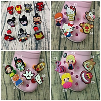 Set 5 stick lò xo gắn dép và balo cross