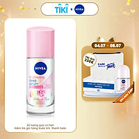 Lăn Ngăn Mùi Nivea Serum Trắng Mịn Hương Hoa Hồng Hokkaido (40ml) 85301