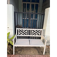 Ghế băng dài ngoài trời, trong nhà sân vườn bằng gỗ chắc chắn