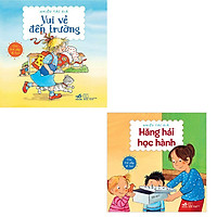 Bộ 2 hộp sách xinh xắn dành cho trẻ sắp đi học: Vui Vẻ Đến Trường – Hăng Hái Học Hành</sp