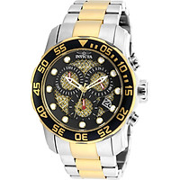 Invicta Men's 19839SYB Pro Diver Swiss Quartz Two-Tone Stainless Steel Watch
