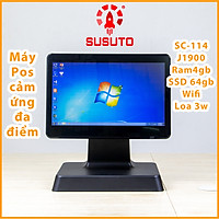 MÁY POS BÁN HÀNG SC-114 - Hàng chính hãng (J1900, 4G DDR RAM, 64G SSD, 14 inch, Black, 1 màn)