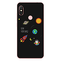 Ốp lưng dẻo cho điện thoại Xiaomi Redmi Note 6 Pro_0510 SPACE06 - Hàng Chính Hãng