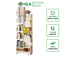 Kệ Sách Thông Minh Kệ Sách Để Sàn Cao Cấp 11 Tầng, Gỗ MDF Phủ Melamin Chống Nước Chống Xước, Thương Hiệu IGEA