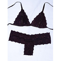 Bộ đồ lót nữ Sexy Bralette ren cao cấp R442