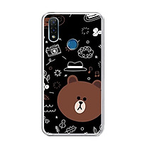 Ốp lưng dẻo cho điện thoại Vsmart Joy 2 Plus - 0156 BROWN05 - Hàng Chính Hãng