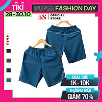 Quần Short Gió Thể Thao Nam 5S (QSG001S1) Trẻ Trung, Năng Động Hàng Công Ty Chính Hãng
