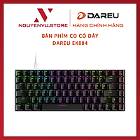 Bàn Phím cơ DareU EK884 RGB - Hàng Chính Hãng
