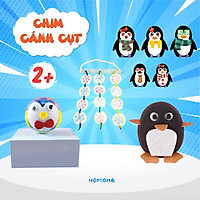 Combo 4 Đồ Chơi Sáng Tạo "Chim Cánh Cụt" - Trò Chơi Khoa Học Thông Minh DIY Dành Cho Bé Trai Bé Gái