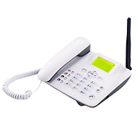 Fixed Wireless Phone Desktop Telephone Support Dual SIM TF Card 3G Cordless Phone with Automatic Auto-Recording Funtion