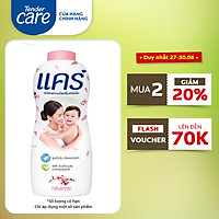 Phấn rôm em bé Care hương hoa anh đào 180g