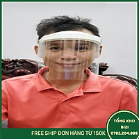 Tấm Chắn Trong Suốt Bảo Vệ Mặt Cao Cấp, Không Gây Lóa Mắt, Free Size. Chắn Giọt Bắn, Khói, Bụi, Nước Bọt. Tái Sử Dụng Nhiều Lần, Sát Trùng Bằng Nước Sôi, Cồn 90 Độ Và Các Dung Dịch Khử Khuẩn Y Tế Khác (Face Shield) - Free Ship Toàn Quốc