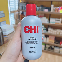 Tinh dầu CHI Silk Infusion Silk Rescontructing Complex dưỡng bóng mượt tóc USA 177ml