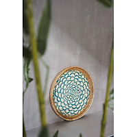 Khay mây khảm trai | khay cafe | khay mây decor| hàng thủ công mỹ nghệ đạt tiêu chuẩn xuất khẩu Châu âu.