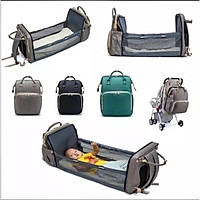 Balo bỉm sữa kiêm nôi di động cho mẹ và bé