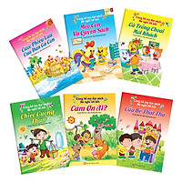 Combo Cùng Bố Mẹ Đọc Sách Con Nghĩ Lời Kết (6 Cuốn)