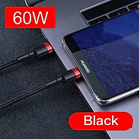 Cáp sạc nhanh Baseus cổng Type-C PD 100W / 60W - Typec to type C 60w sạc nhanh PD